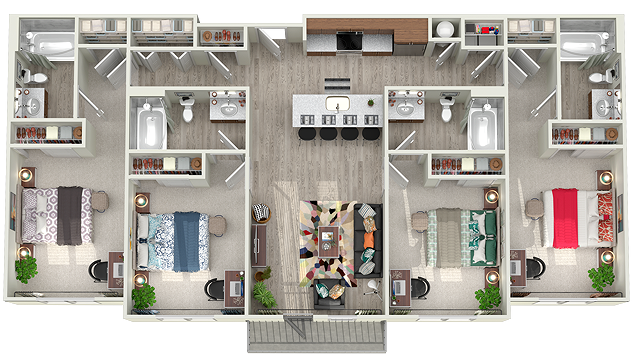Unit Private Private floor plan
